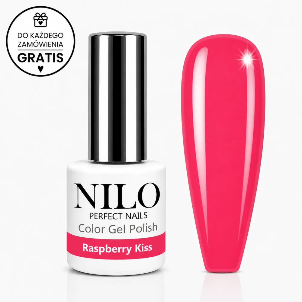 Lakier Hybrydowy Raspberry Kiss – NILO no.300